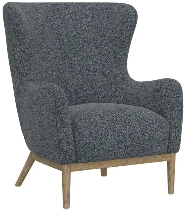 Everett Fleet Dark Gray Accent Chair
