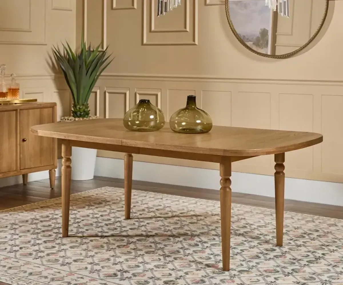 Langley Brown 5 Piece Dining Set