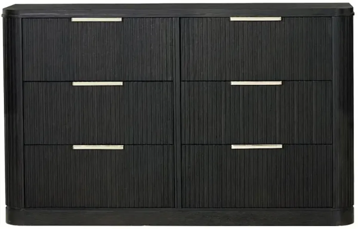 Genevieve Chocolate Brown Dresser