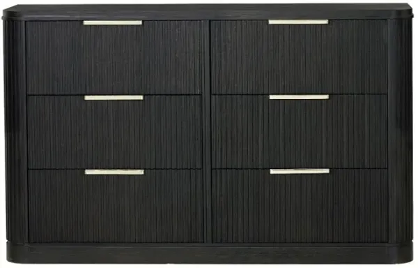 Genevieve Chocolate Brown Dresser