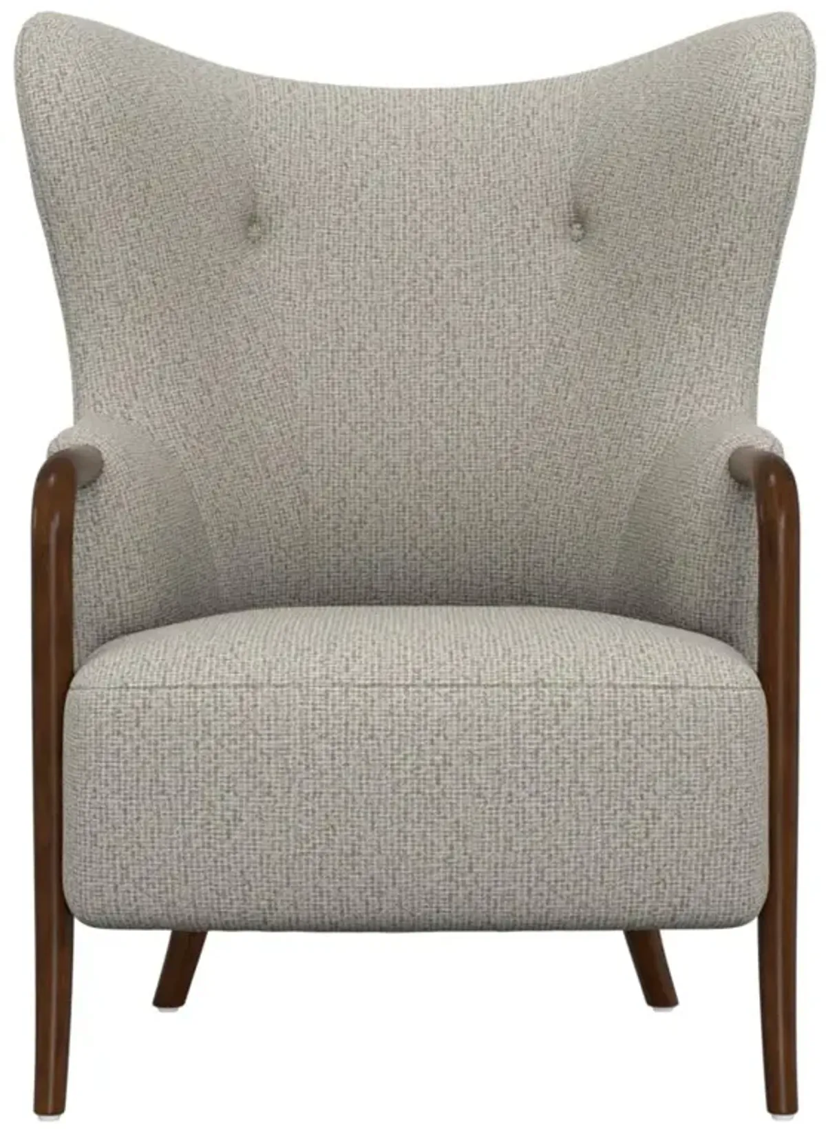 Micah Tan and Gray Accent Chair