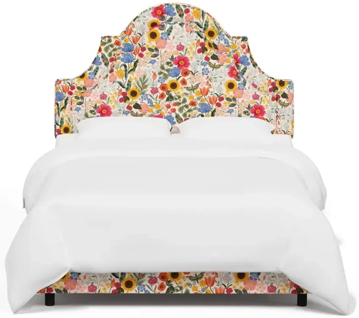 Rifle Paper Co Belmont Blossom Blush Queen Bed