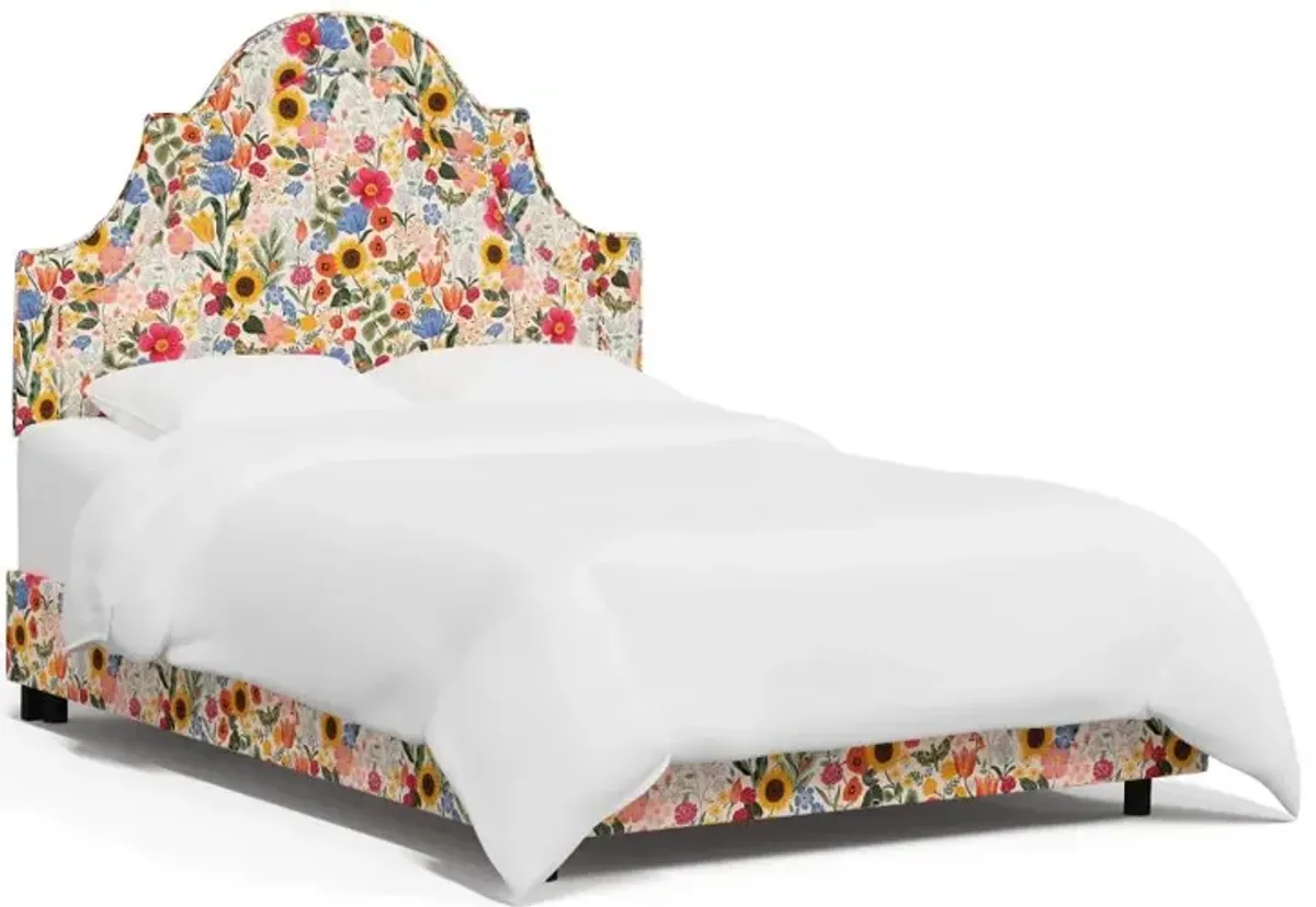 Rifle Paper Co Belmont Blossom Blush Queen Bed