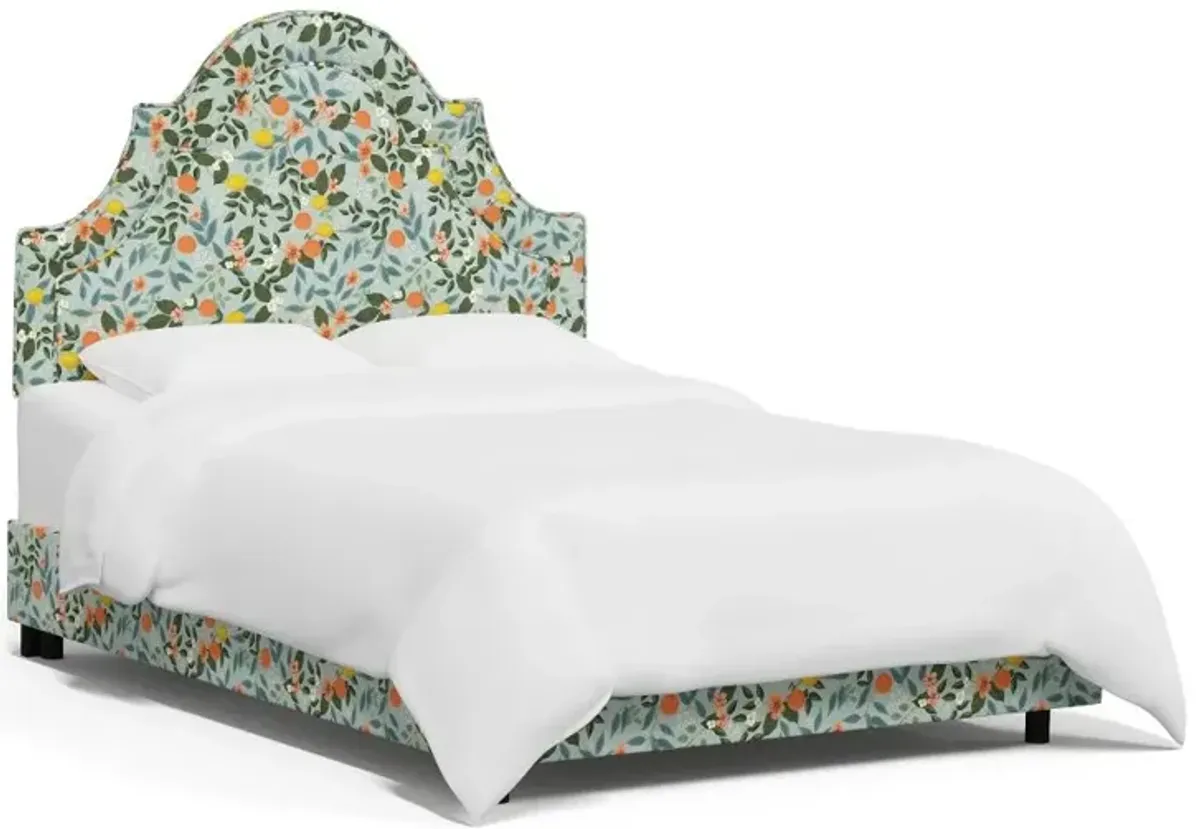 Rifle Paper Co Belmont Citrus Grove Mint Queen Bed