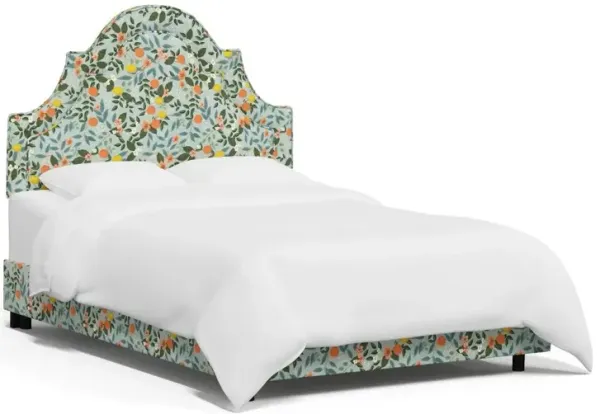 Rifle Paper Co Belmont Citrus Grove Mint Queen Bed