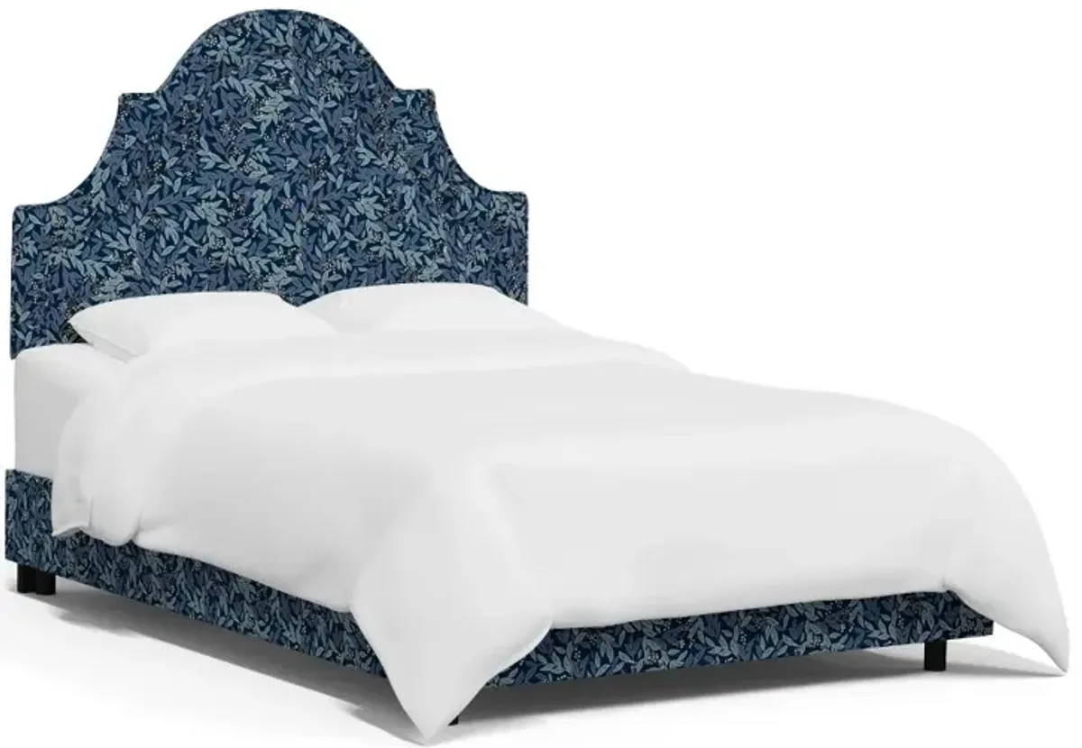 Rifle Paper Co Belmont Willowberry Navy King Bed
