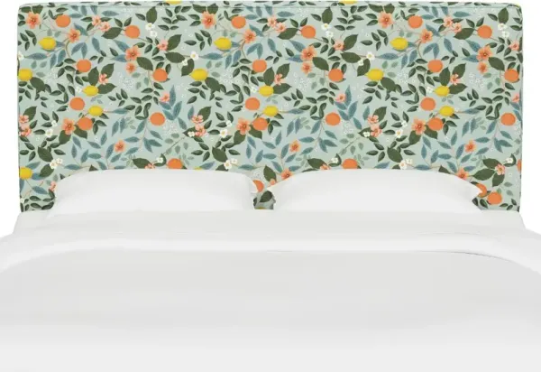 Rifle Paper Co Fairbanks Citrus Grove Mint Twin Headboard