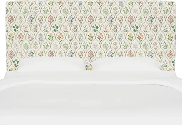 Rifle Paper Co Fairbanks Hawthorn Multi Twin Headboard