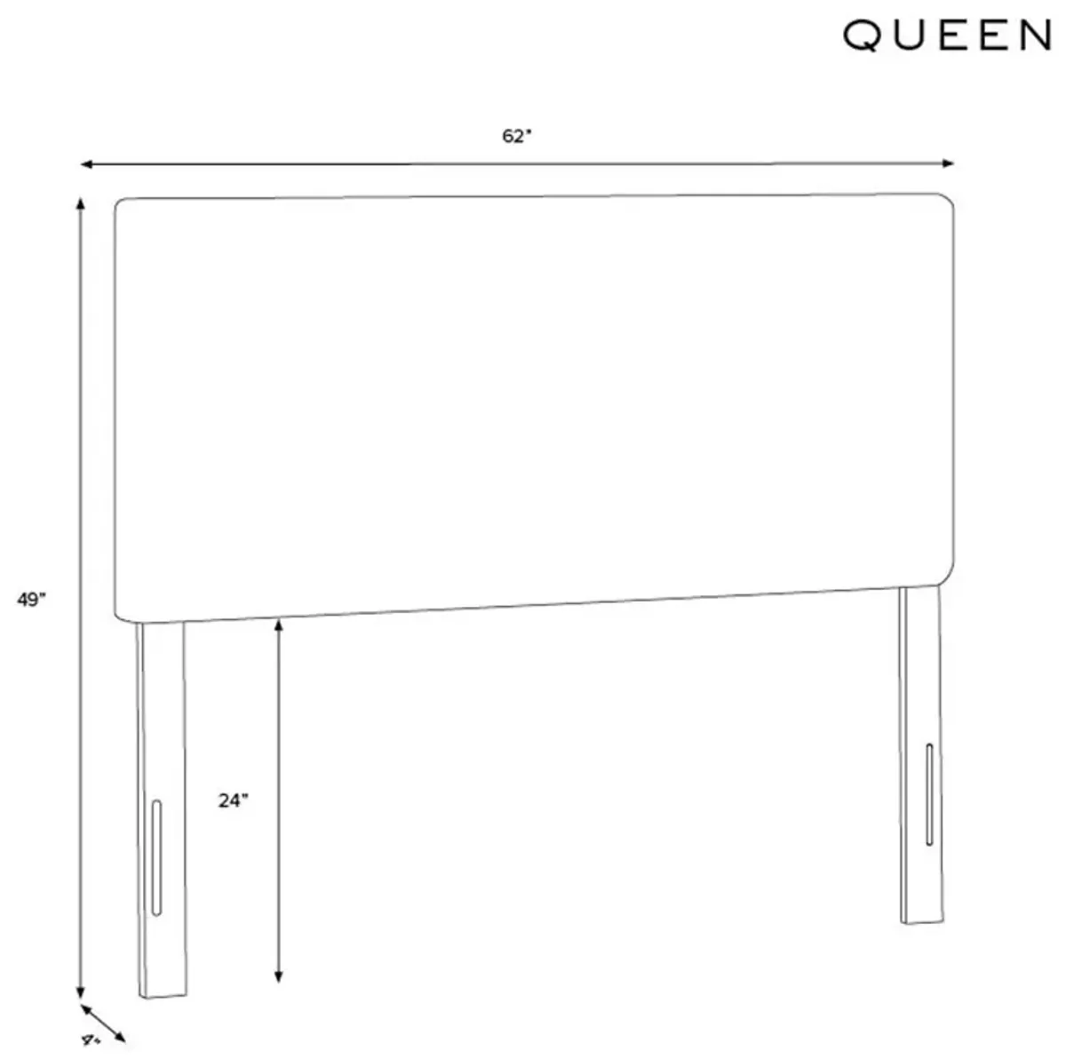 Rifle Paper Co Fairbanks Citrus Grove Mint Queen Headboard