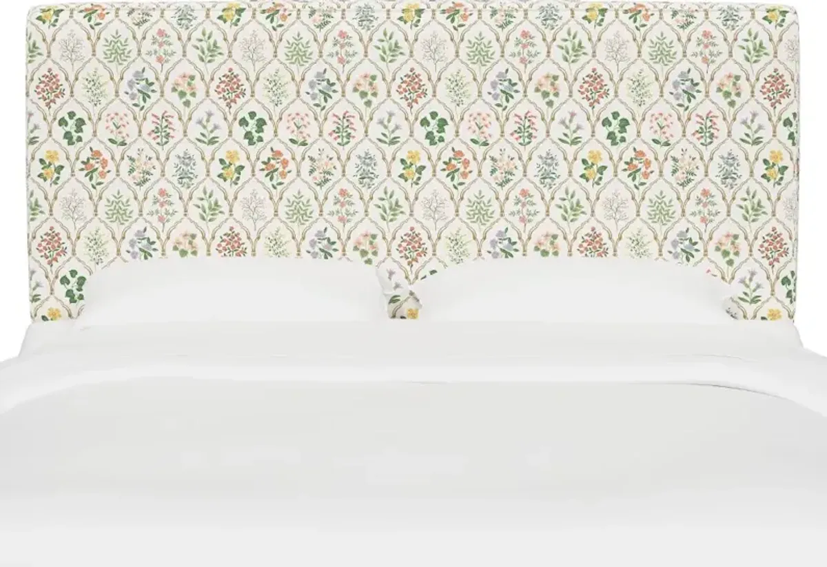 Rifle Paper Co Fairbanks Hawthorn Multi King Headboard