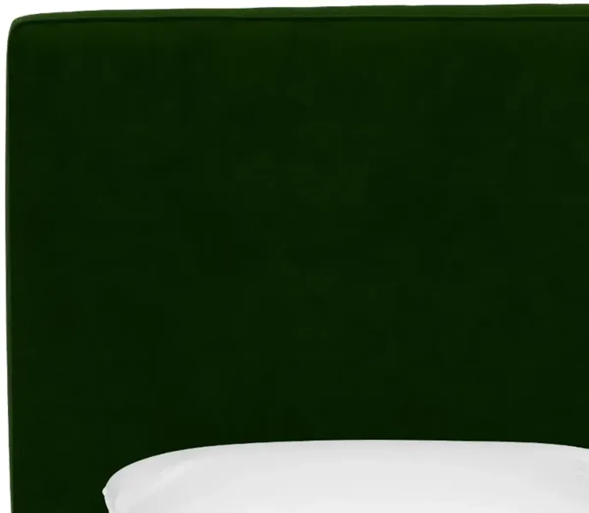 Rifle Paper Co Fairbanks Titan Emerald Velvet King Headboard
