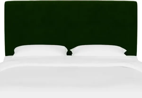 Rifle Paper Co Fairbanks Titan Emerald Velvet King Headboard