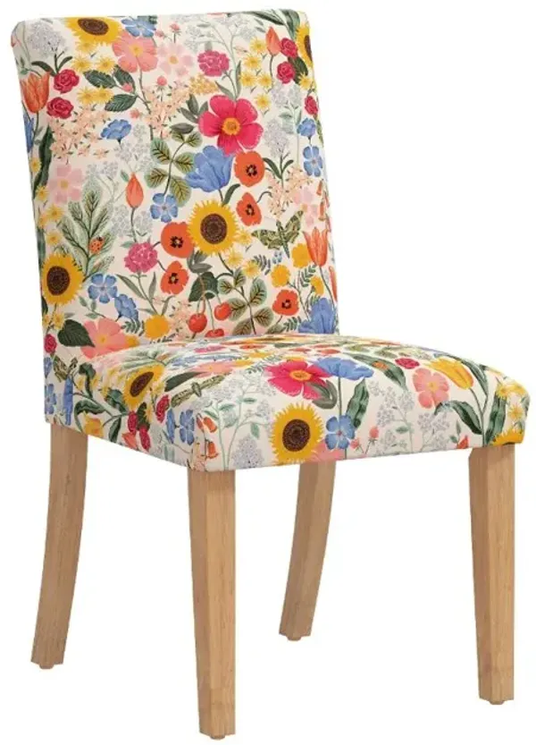 Rifle Paper Co Beth Blossom Blush Dining Chair