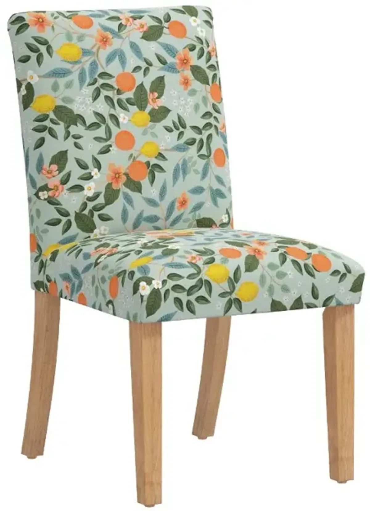 Rifle Paper Co Beth Citrus Grove Mint Dining Chair