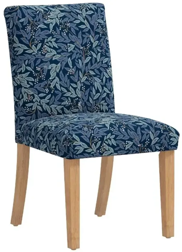 Rifle Paper Co Beth Willowberry Navy Dining Chair