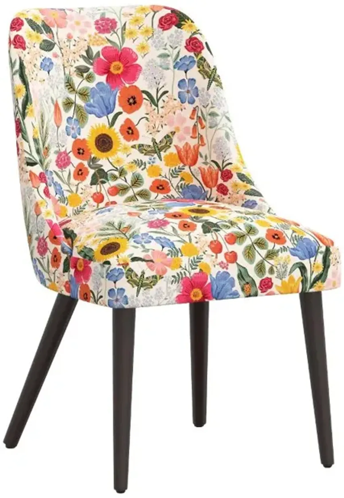 Rifle Paper Co Tara Blossom Blush Dining Chair