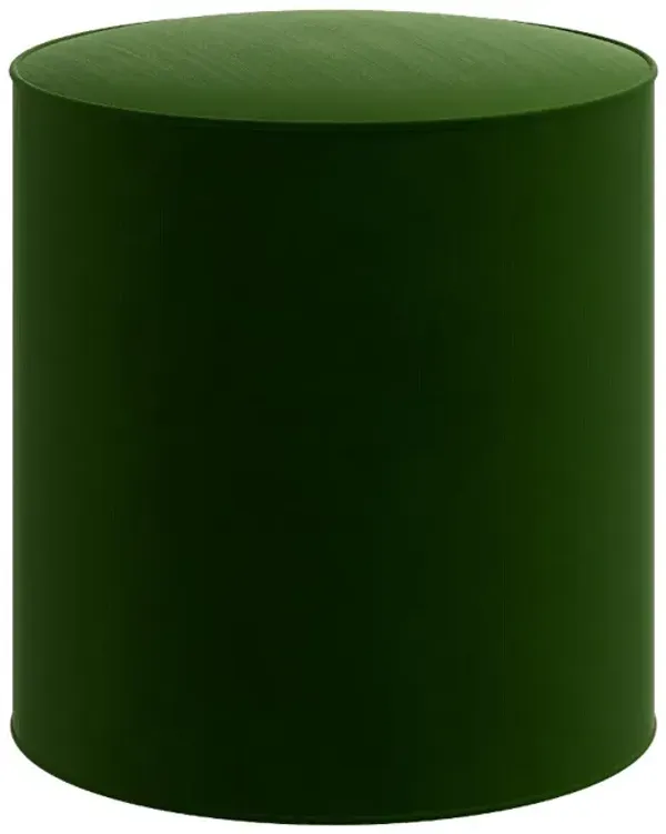 Rifle Paper Co Billie Titan Emerald Round Ottoman