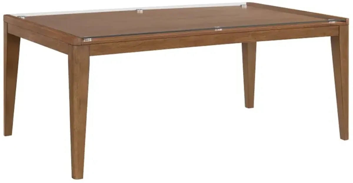 Beckton Light Walnut Dining Table