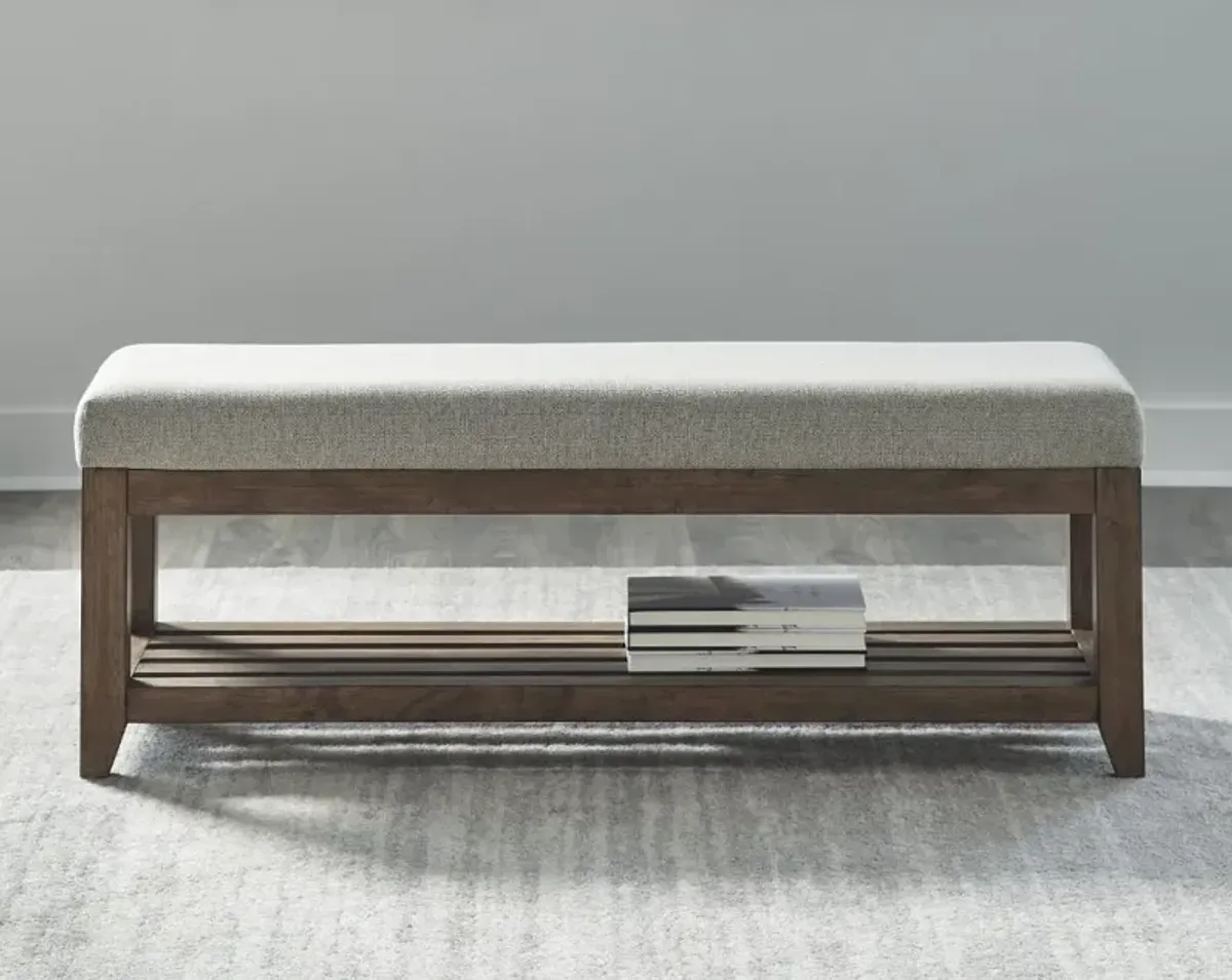 Shaker Lakes Brown Bench