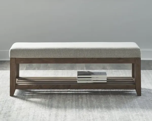 Shaker Lakes Brown Bench