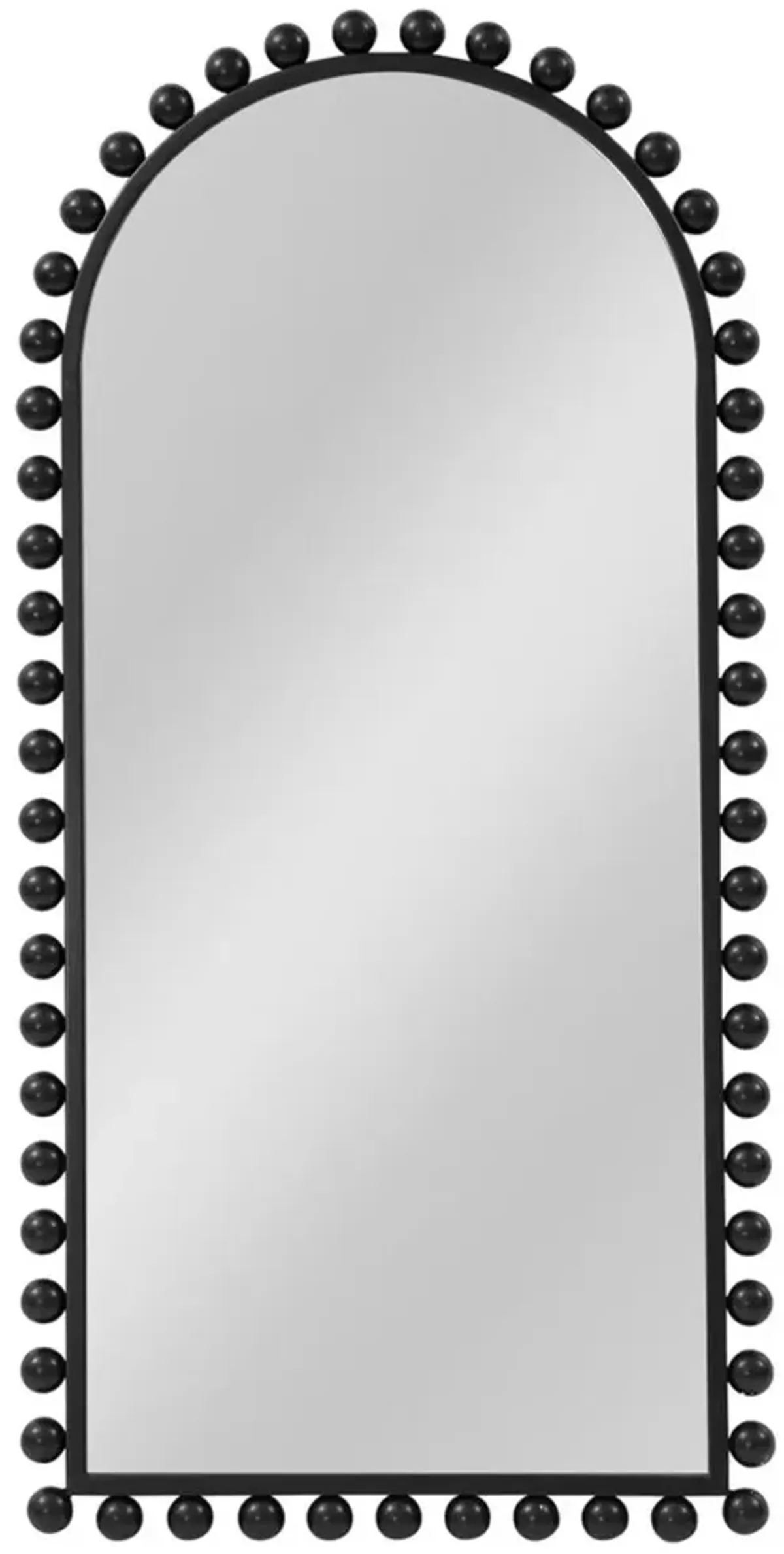 Claria Black Wall Mirror