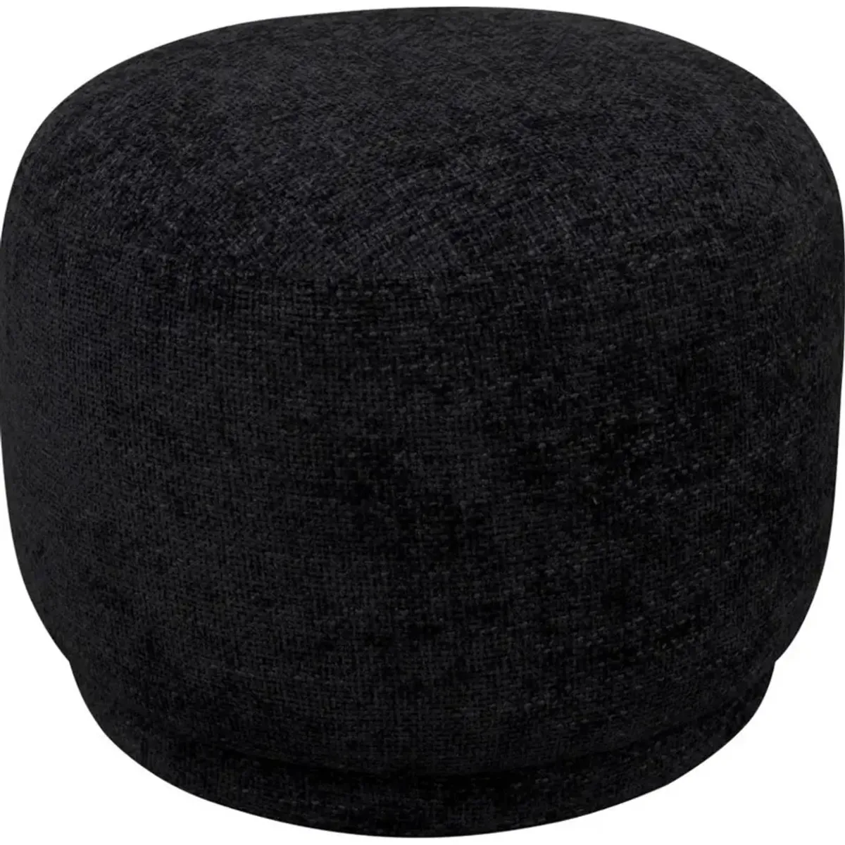 Boka Buffalo Black Ottoman