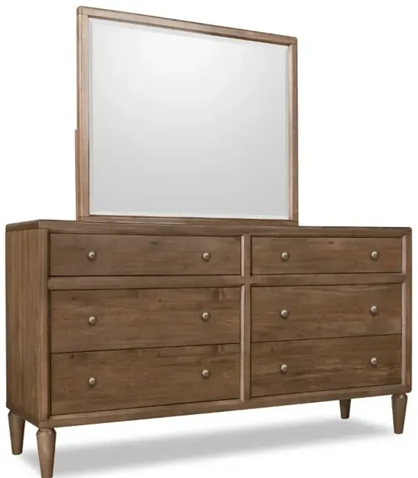 Langley Brown Dresser