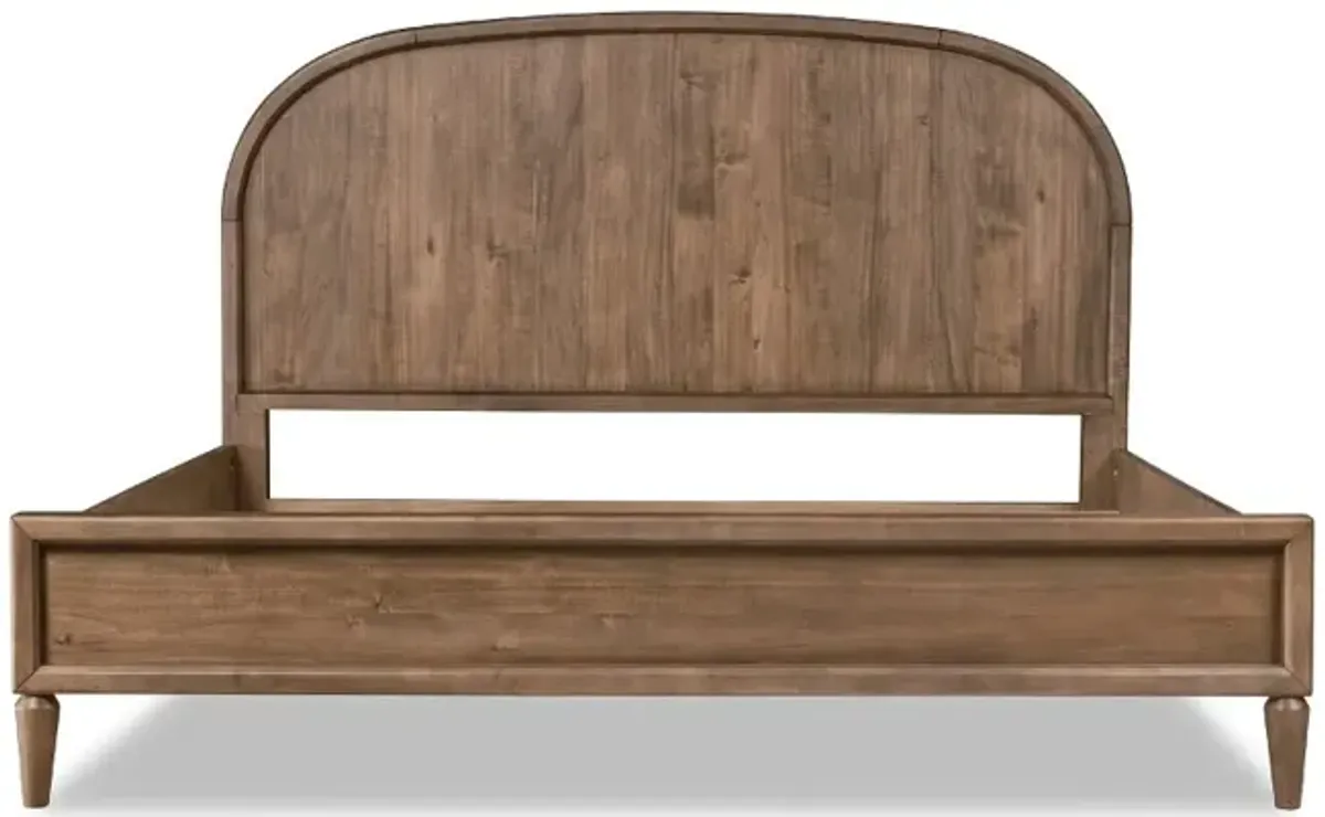 Langley Brown Queen Bed