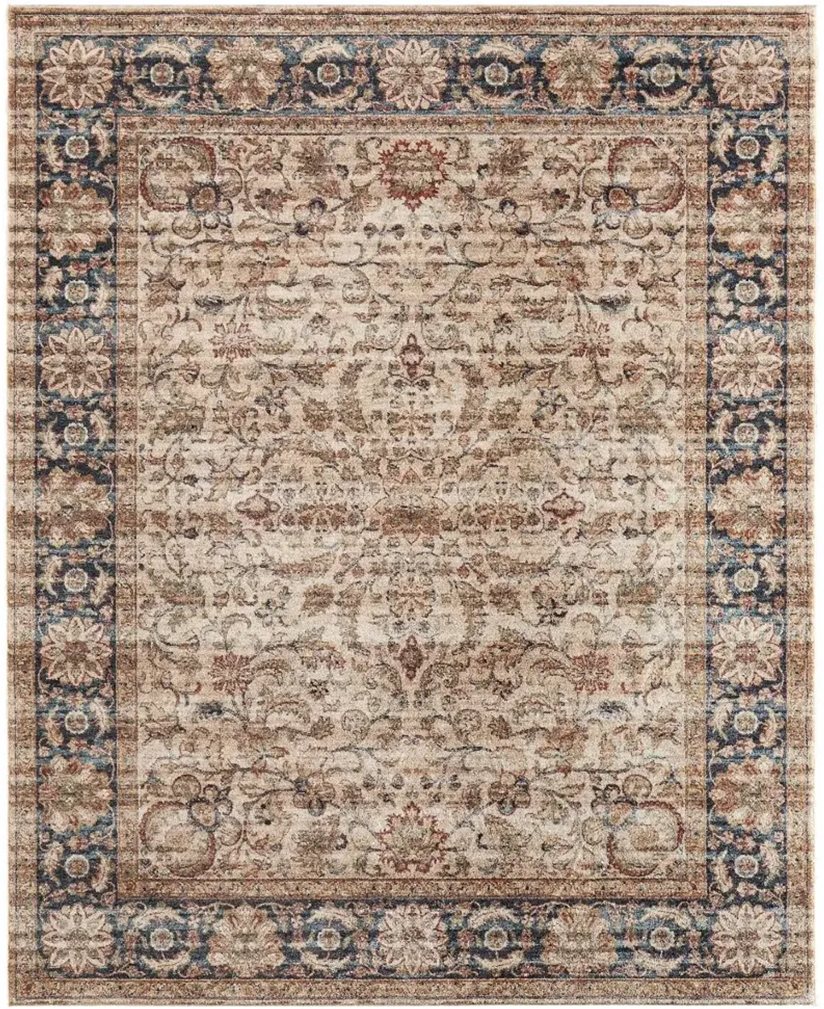Pearson 8 x 10 Ivory and Multicolor Area Rug