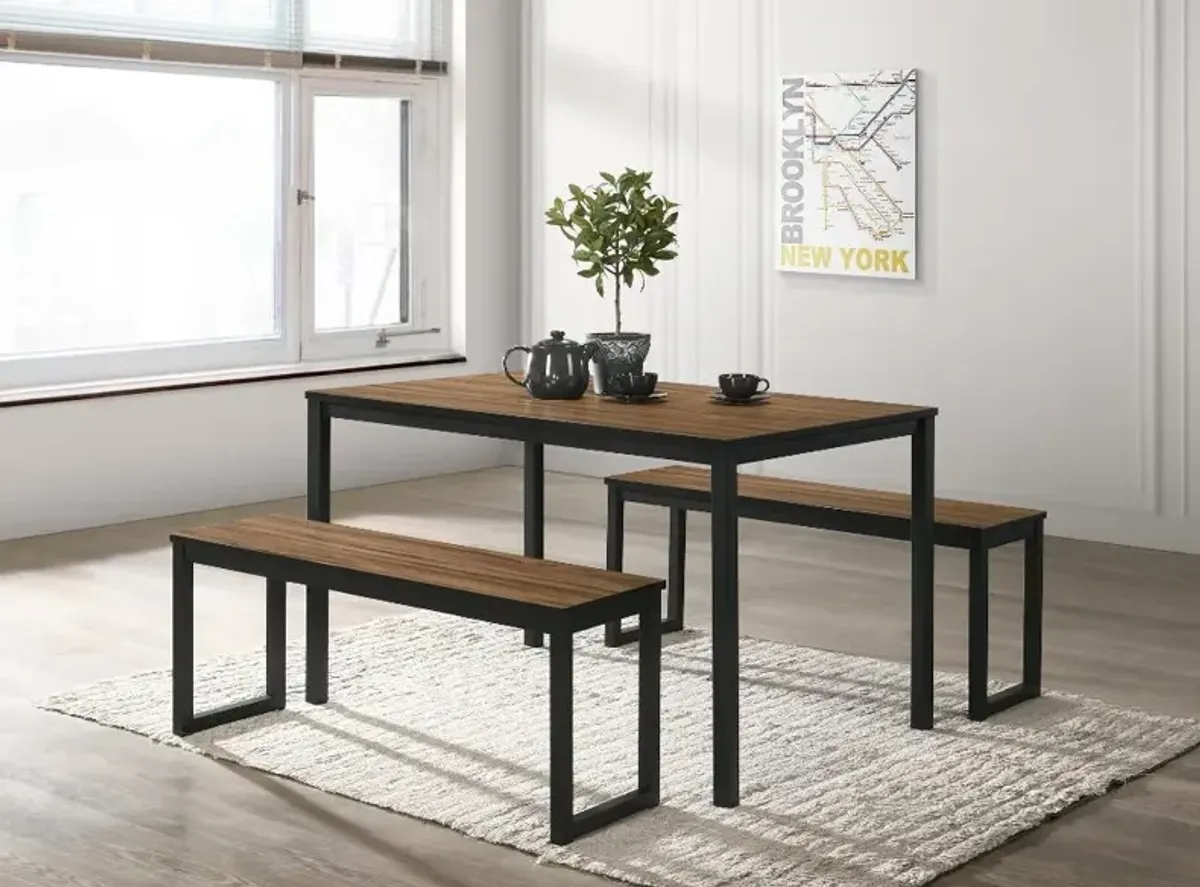 Monseta 3 Piece Dining Set