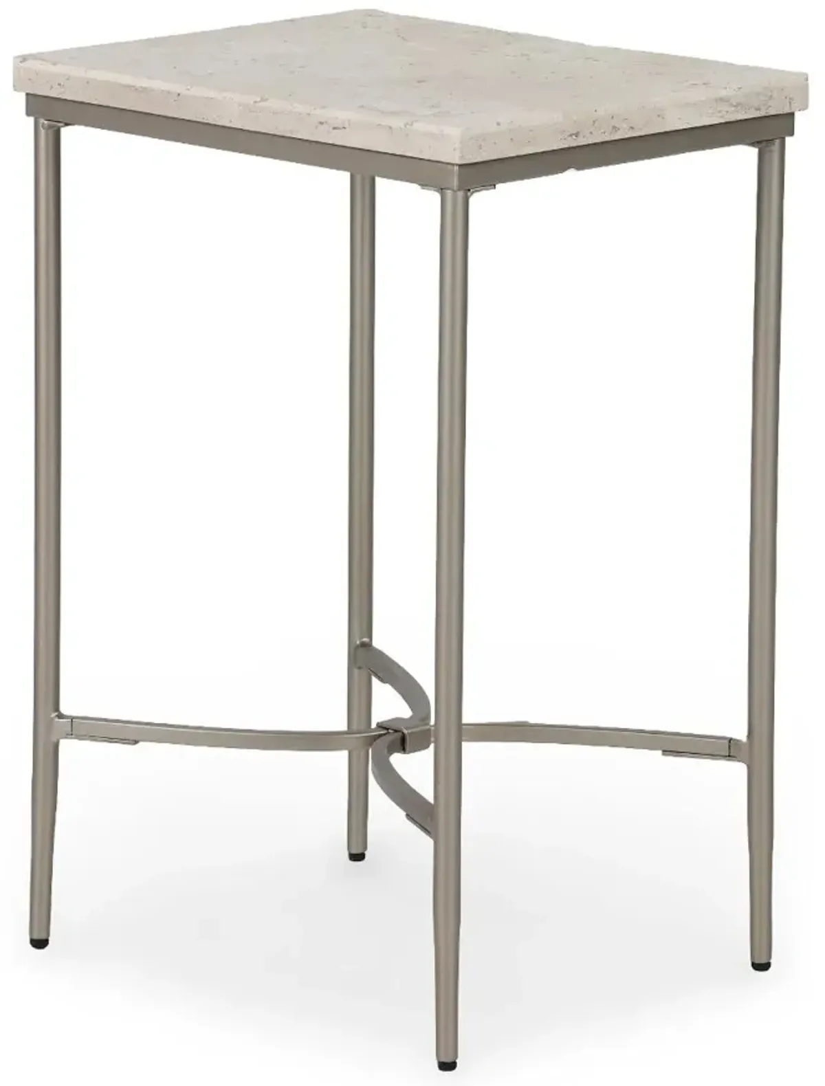 Zambezi Marble and Metal Side Table