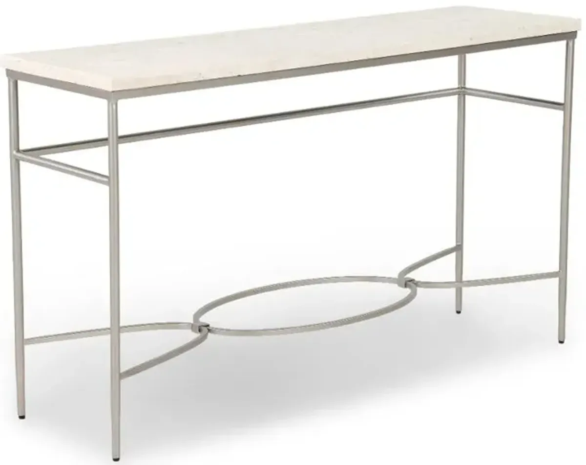 Zambezi Marble and Metal Sofa Table