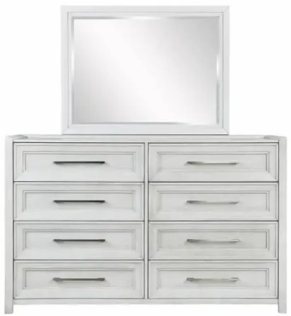 Metro White Dresser