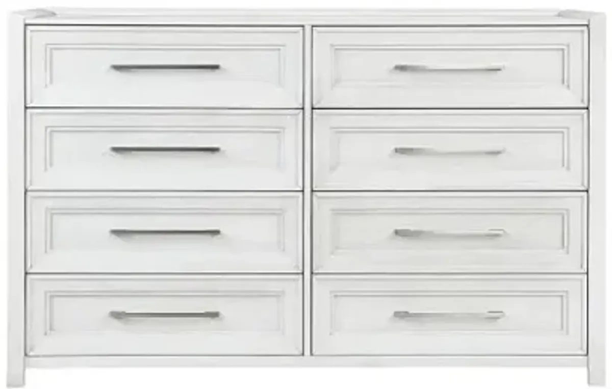 Metro White Dresser