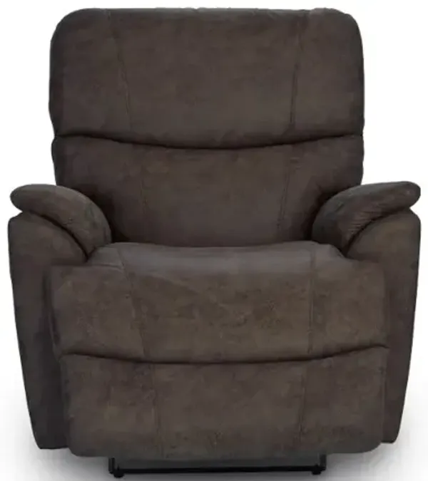 Trouper Dark Brown Rocker Recliner