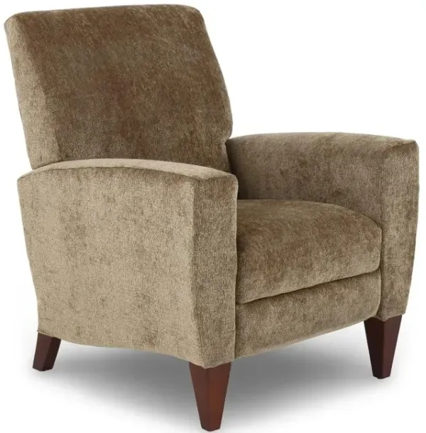 Scarlett Taupe High-Leg Recliner