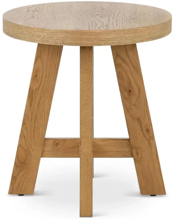 Boho Praire Oak End Table