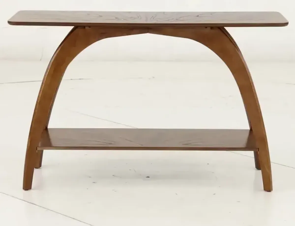 Lax Brown Sofa Table