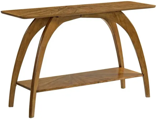 Lax Brown Sofa Table