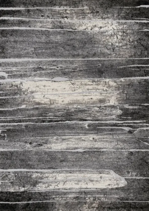 Montana 5 x 8 Gray and Cream Area Rug