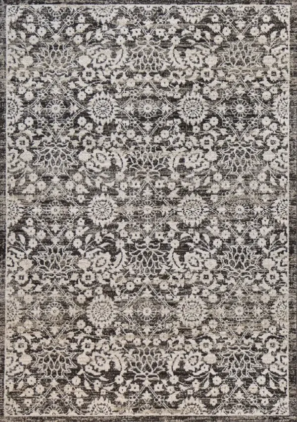 Bryce Gray Transitional 5 x 8 Area Rug