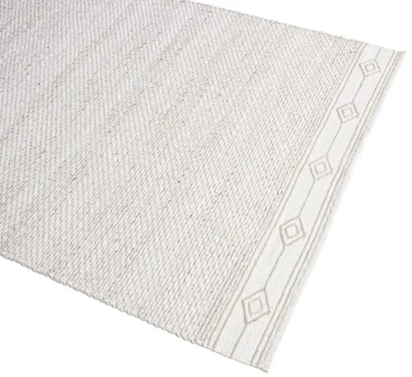 Lottie Beige Hand Woven 8 x 10 Area Rug