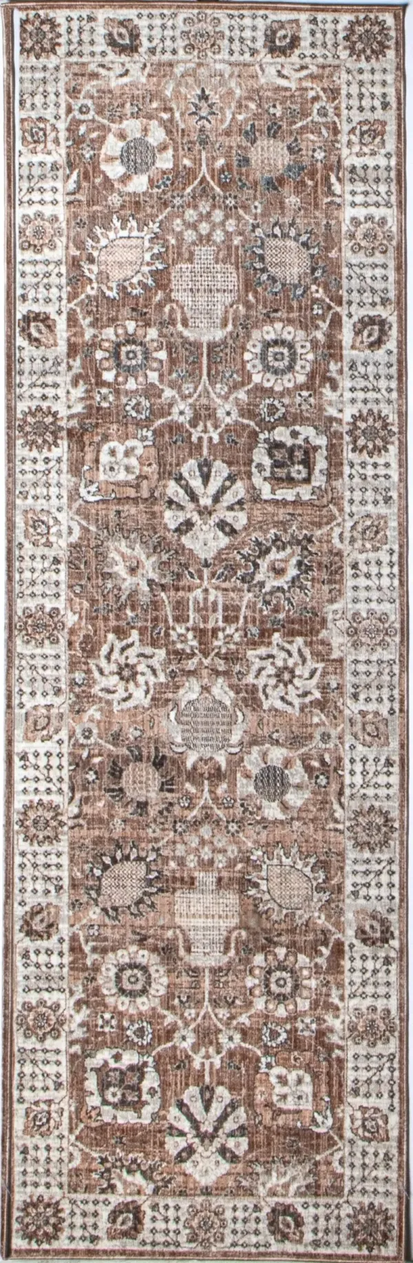 Yanis Dusty Rose 8 Foot Runner Rug