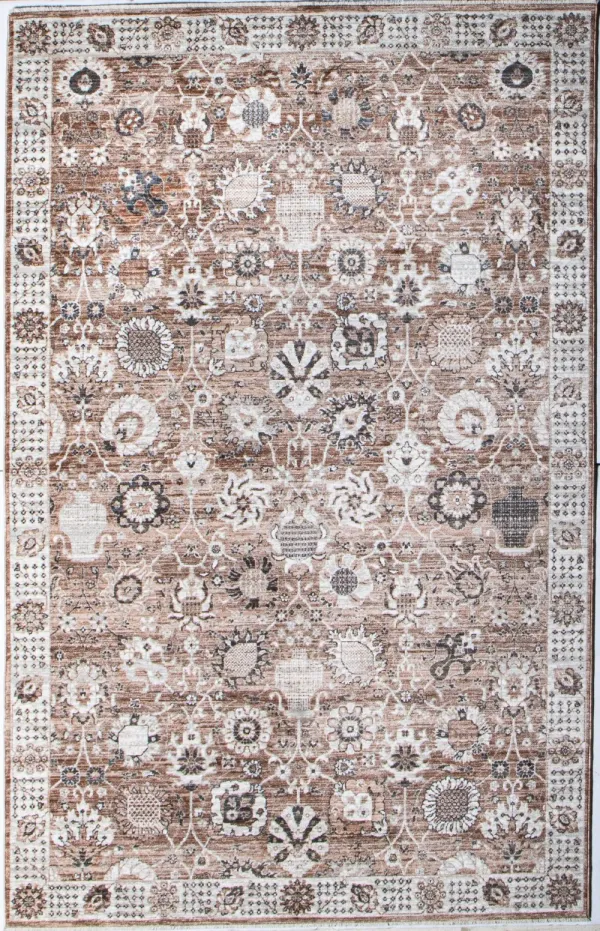 Yanis Dusty Rose 8 x 10 Area Rug