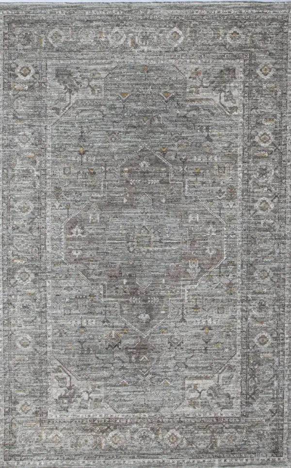 Yona Sage Gray 8 x 10 Area Rug