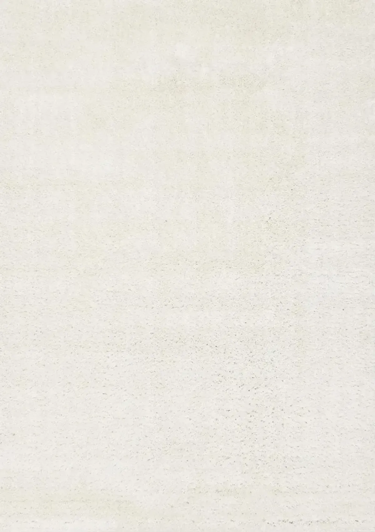 Pascal White 7 x 10 Shag Area Rug