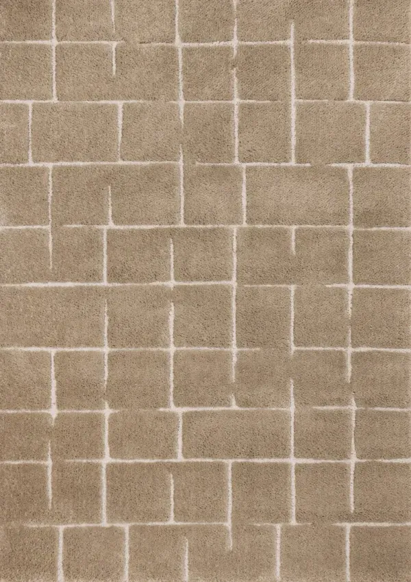 Talia Taupe 5 x 8 Area Rug