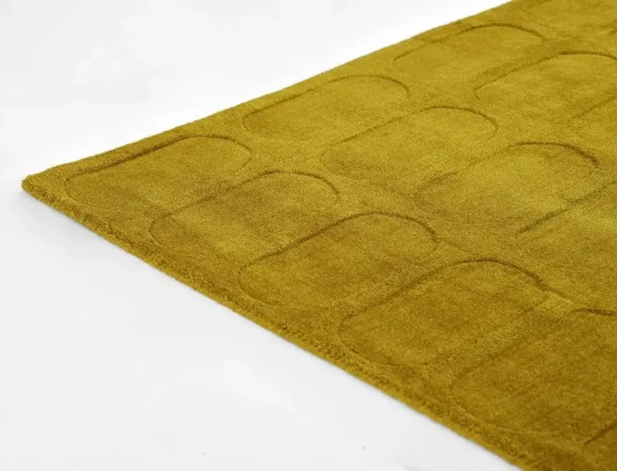 Contour 8 x 10 Mustard Area Rug