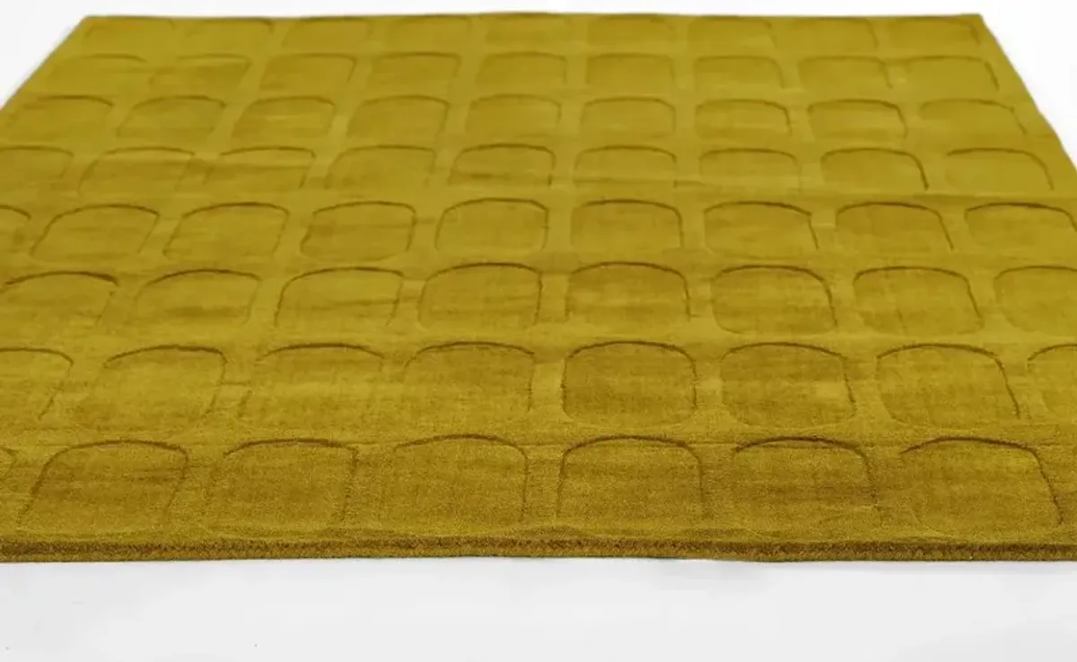 Contour 8 x 10 Mustard Area Rug