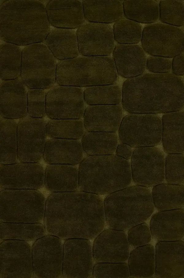 Canyon 8 x 10 Moss Green Area Rug